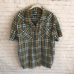 North Face Button Up